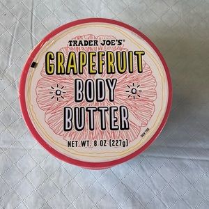 New never opened Trader Joe’s grapefruit body butter